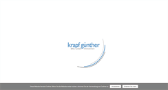 Desktop Screenshot of krapfbau.it
