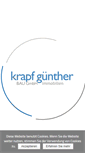 Mobile Screenshot of krapfbau.it
