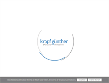 Tablet Screenshot of krapfbau.it